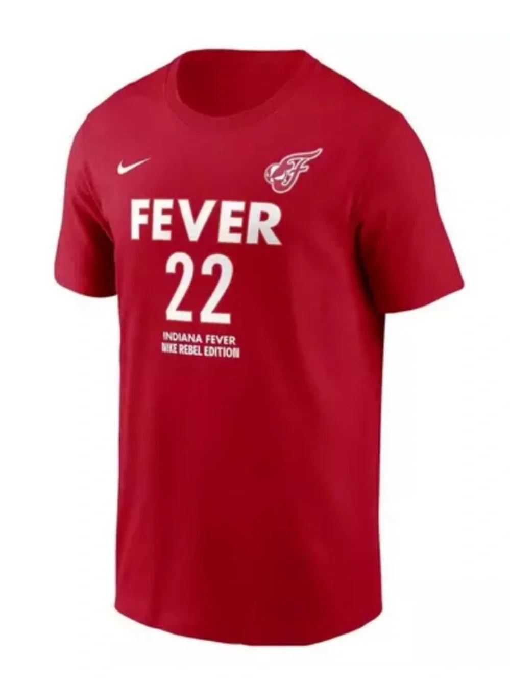 NEW❤️🏀Nike Rebel Red Indiana Fever Caitlin Clark #22 tee women’s